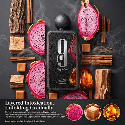 AFNAN Series 13 Neutral Perfume Spray, 3.4oz100ml, Unique Luxury Gift Box Packaging, Charming Fragrance, Lasting, Charming And Confident, Suitable For Any Venue, Perfect Choice For Halloween, Birthday