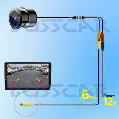 AHD 1080P Car Front Rear View Reversing Camera 170° Fisheye Lens Full HD Night Vision CVBS Vehicle Backup Camera