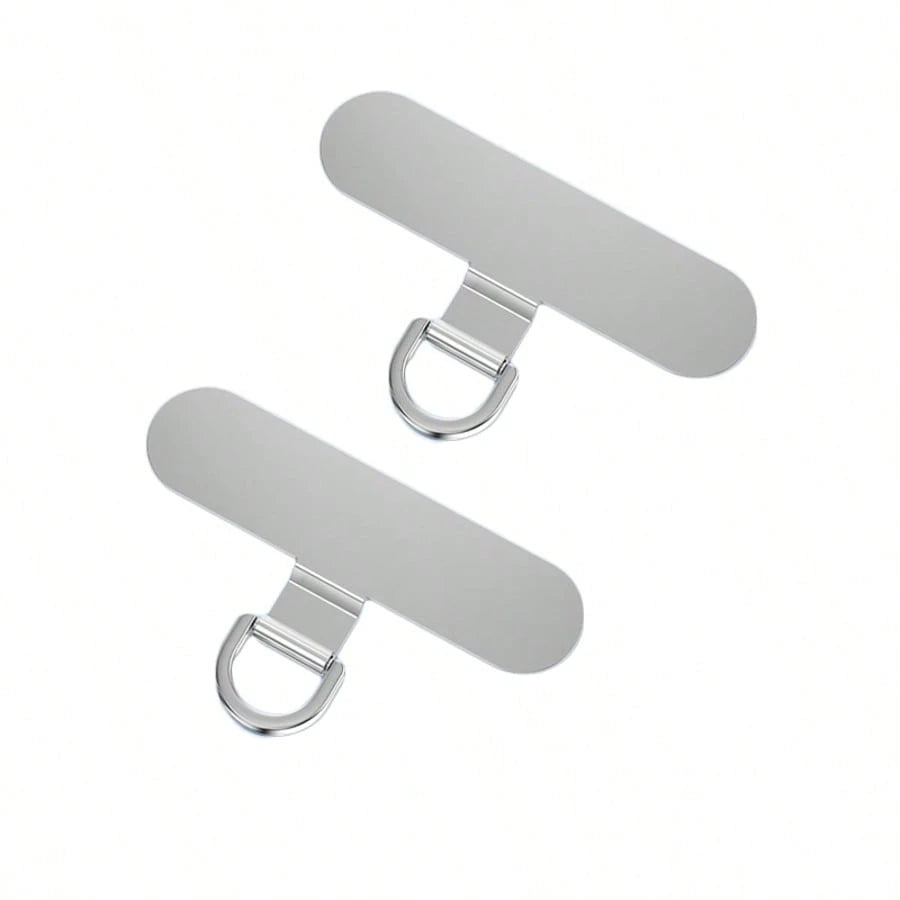 Alloy Lanyard Gasket 2/5/10pcs Universal Metal Phone Lanyard Spacer Ultra-Thin Phone Strap Clip Pendant Sticker Birthday Gift