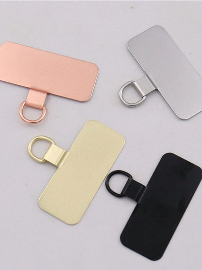 Alloy Lanyard Gasket 2/5/10pcs Universal Metal Phone Lanyard Spacer Ultra-Thin Phone Strap Clip Pendant Sticker Birthday Gift