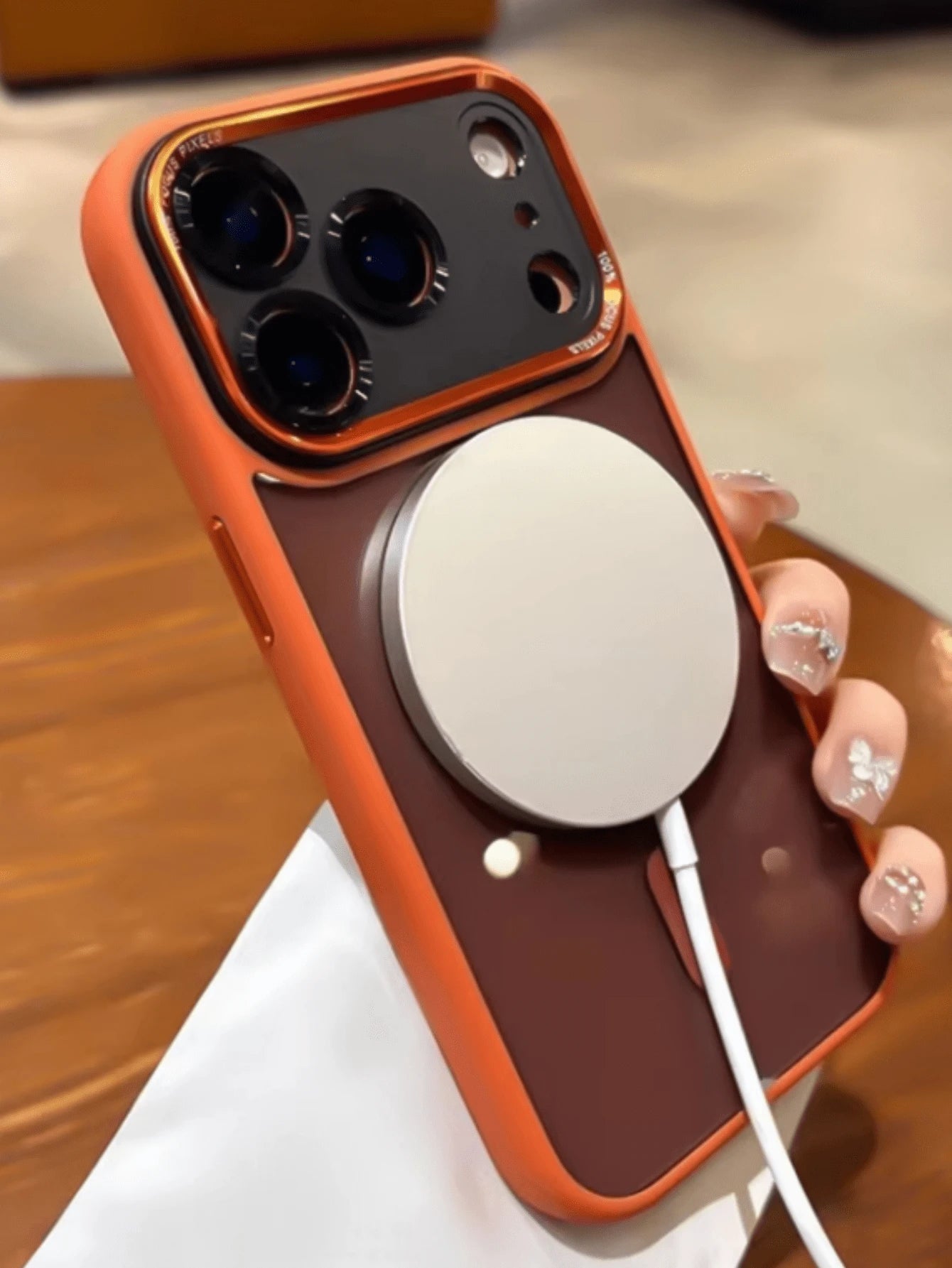 Alloy TPU Luxury Magnetic Style Power Symbol Design Matte 1pc Metal Camera Lens Protective Phone Case Compatible With IPhone 17 Air 16 15 14 13 12 11 Pro Max Plus Soft TPU Back Cover Supports Wireless