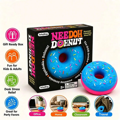 asmodee 1pc Schylling NeeDoh Stress Relief Squeeze Toy, Anxiety Relief, Suitable For Office Relaxation/Home Entertainment, Affordable And Fun, Great Choice For Graduation Gift, Wedding Gift, Toy, Bag