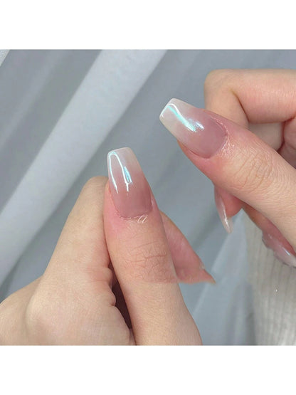 Aurora Pearl White Nails Glitter Dust Y2 1Box Moonlight White Powder Pigment For Glazed Donut Nail Art, Moonlight Powder Mirror Effect Glitter