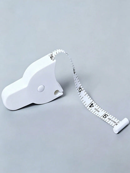 Automatic Retractable Body Measuring Tape, Lockable Self-Tightening Measuring Tape, High Precision Body Measuring Ruler, Portable Waist, Hip, Thigh, Abdomen Measuring Tool, Soft Flexible Body Measurin