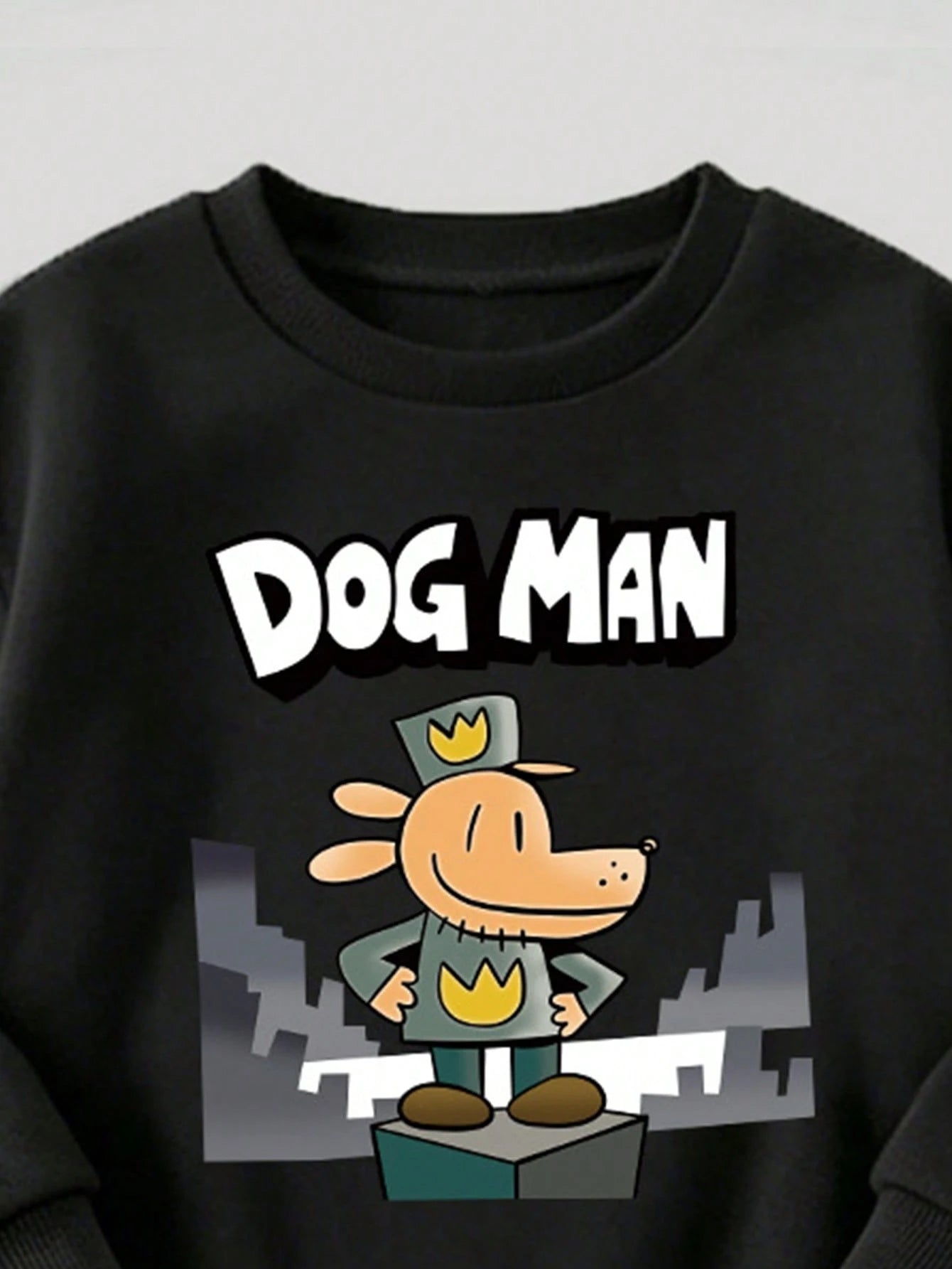 Baby Boy Casual Fashion Street Daily Commute Funny Cartoon Letter Print Dropped Shoulder Loose Crew Neck Sweatshirt And Cargo Pants Set, Spring/Autumn