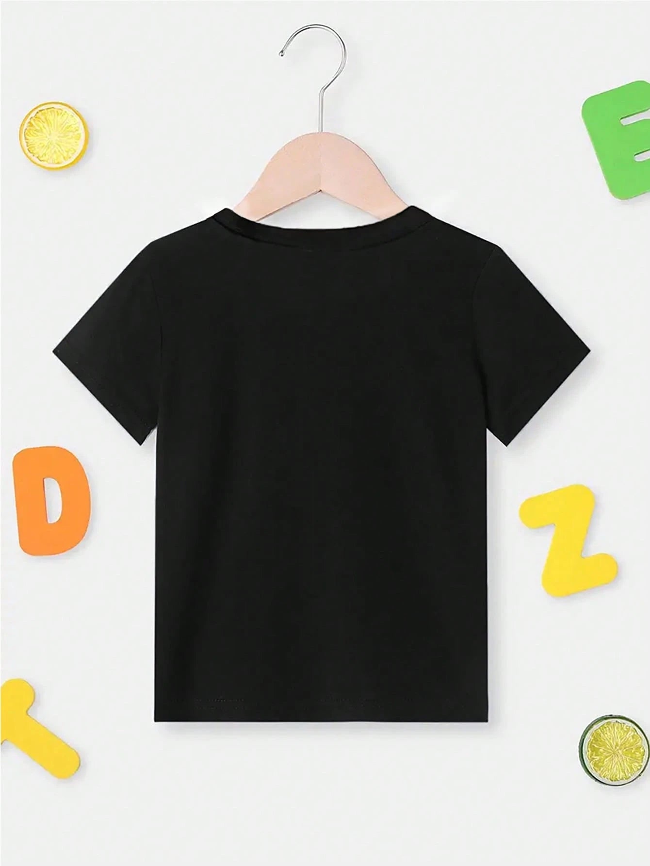 Baby Boys' White Summer Casual Family Matching T-Shirt, ""NO"" MEANS ASK GRANDMA Slogan Graphic Tee, Cute Creative Letter Print Everyday Fashion Top