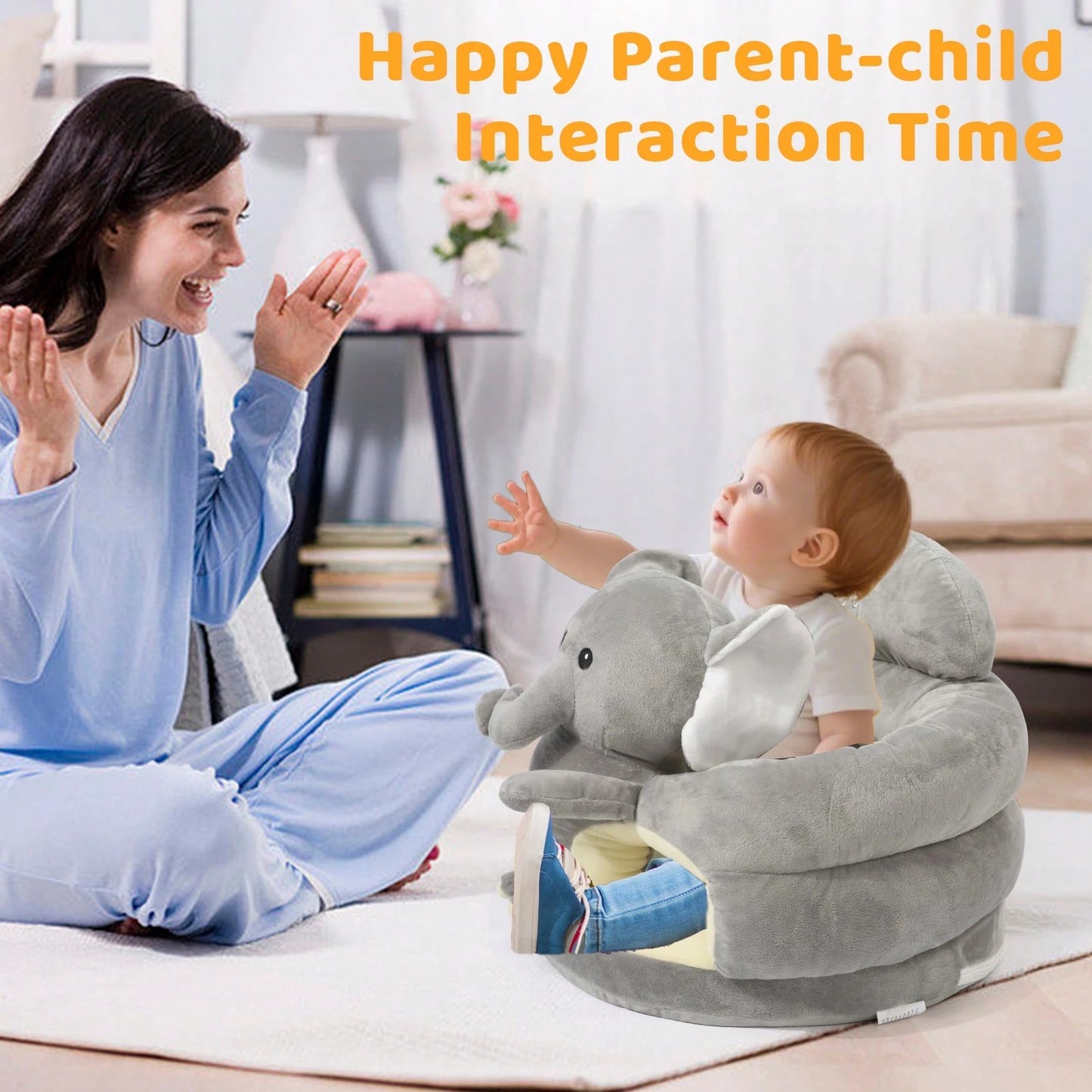 Baby Seat, Baby Sofa Seat, Baby Training Seat, Suitable For Bedrooms, Living Rooms, Nurseries, Cars, Etc., Easy To Carry.