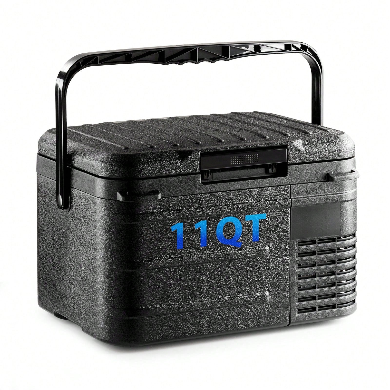 BackID 12 Volt Refrigerator, Mini Portable Car Fridge, Freezer Compressor Electric Cooler-4℉~68℉, 12/24V DC 100-240V AC For Truck Van RV SUV Travel Camping Road Boat Trips