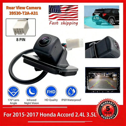 Backup Camera Rear View Camera Compatible With Honda Accord 2014 2015 2016 2017 Parking Park Assist Camera Replaces # 39530-T2A-A21 39530-T2A-A31 39530-T2A-U110-M2