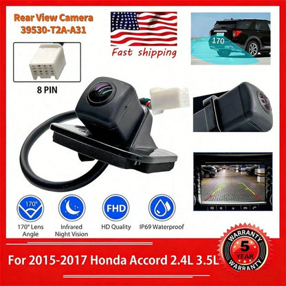 Backup Camera Rear View Camera Compatible With Honda Accord 2014 2015 2016 2017 Parking Park Assist Camera Replaces # 39530-T2A-A21 39530-T2A-A31 39530-T2A-U110-M2