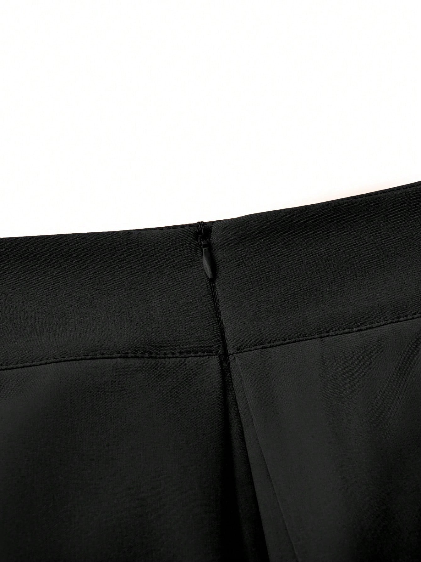 Balvessa Women's Elegant High-Waisted Pleated Maxi Skirt, Spring/Summer Fall