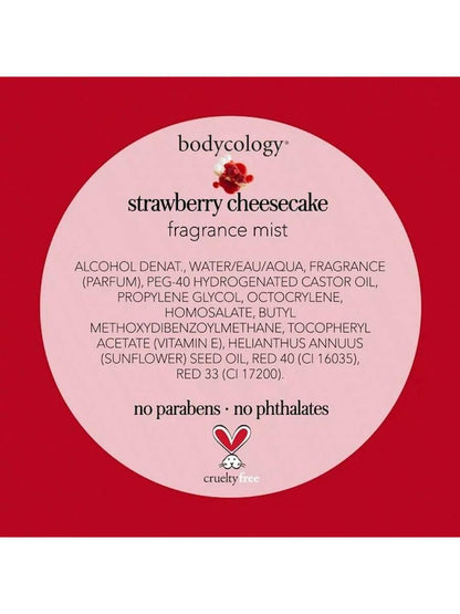 Bodycology Strawberry Cheesecake Body Mist 8oz
