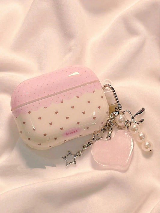 Bowknot Heart Shaped Pro 3 Protective Case, Suitable For New 3, 2, Pro 2, Soft Feminine Design