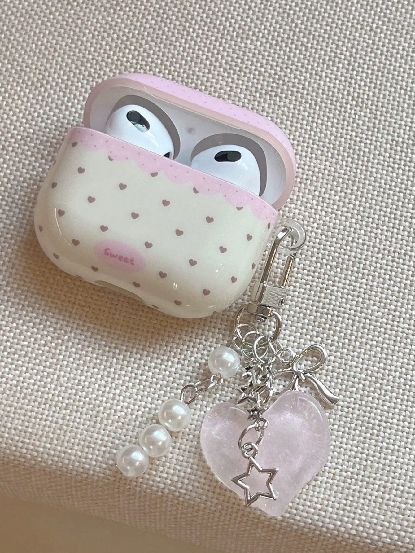 Bowknot Heart Shaped Pro 3 Protective Case, Suitable For New 3, 2, Pro 2, Soft Feminine Design