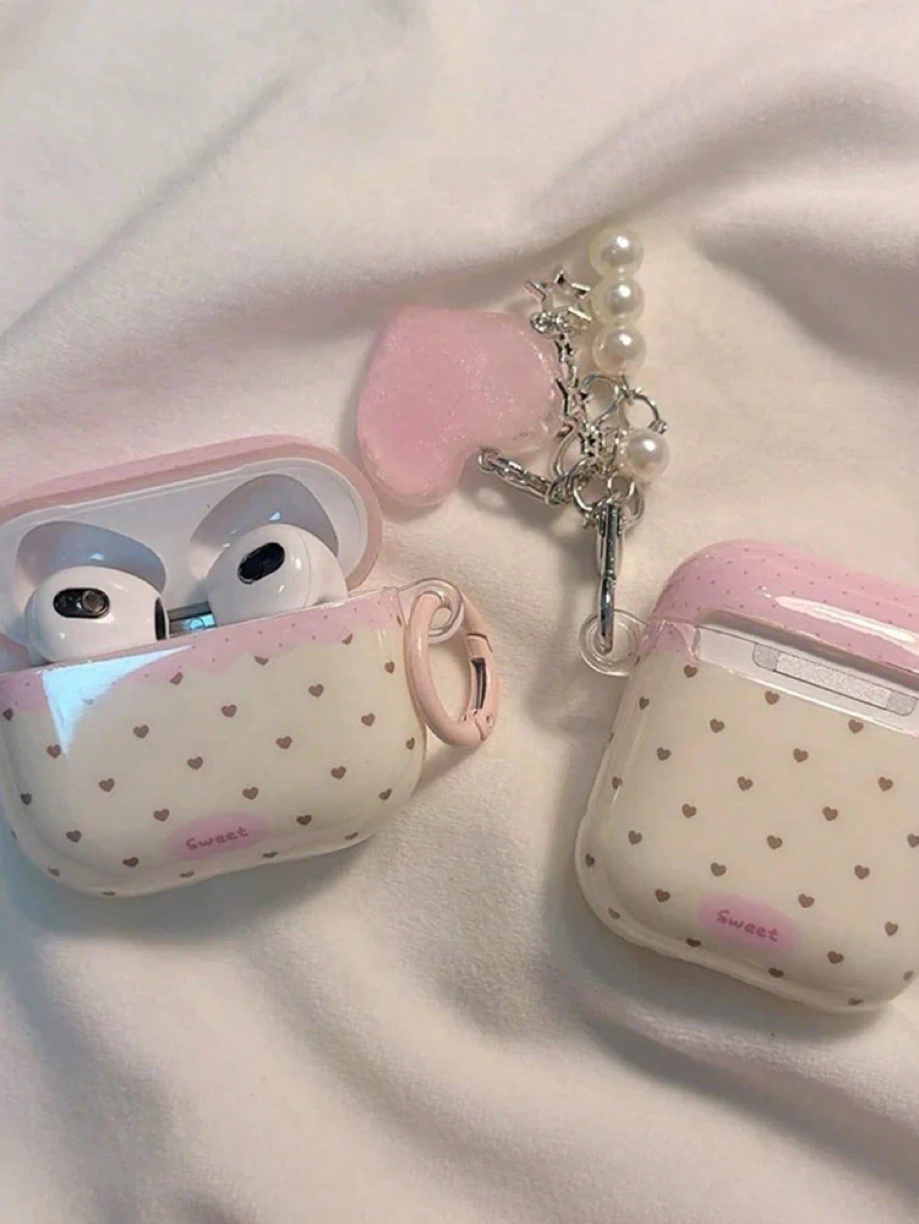 Bowknot Heart Shaped Pro 3 Protective Case, Suitable For New 3, 2, Pro 2, Soft Feminine Design