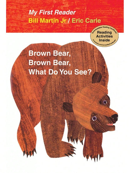 Brown Bear, Brown Bear, What Do You See?My First Reader Book: With The Important Pre-Reading Concepts Of Rhyme, Rhythm, And Repetition, These Picture Books Have Long Been Used As Beginning Readers, H