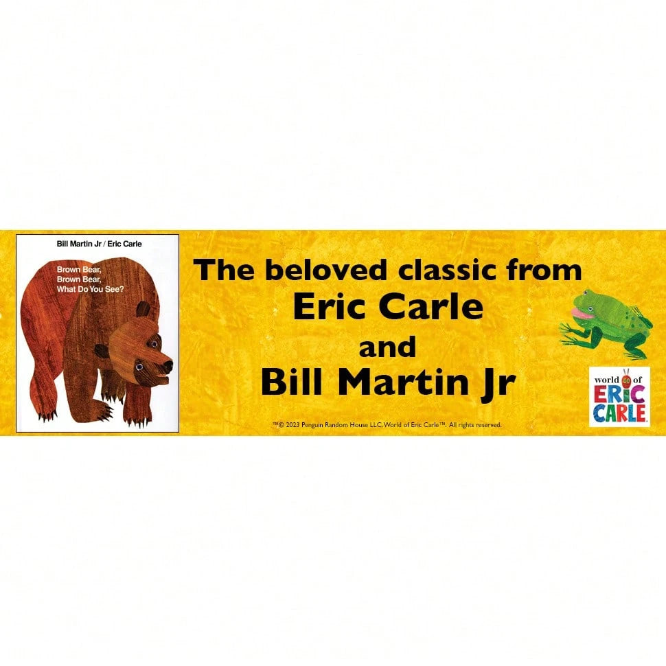 Brown Bear, Brown Bear, What Do You See?My First Reader Book: With The Important Pre-Reading Concepts Of Rhyme, Rhythm, And Repetition, These Picture Books Have Long Been Used As Beginning Readers, H