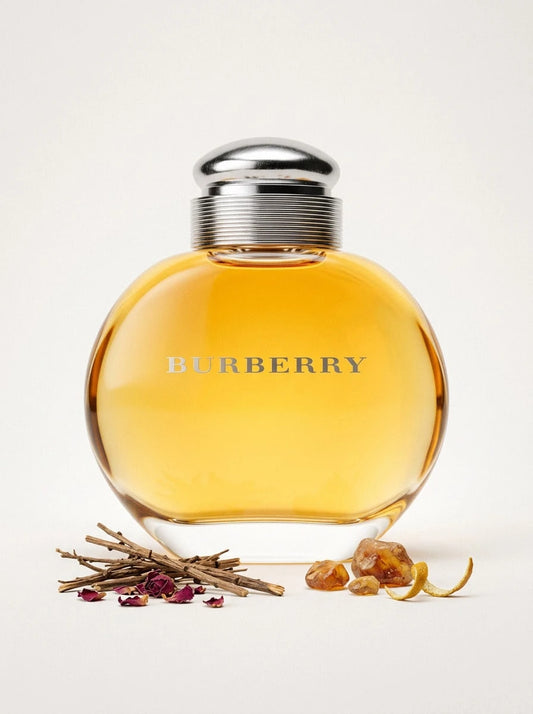 Burberry Classic Eau De Parfum Spray For Women EDP 1.7oz/50ml,3.3oz/100ml- Perfume For Long Lasting Suitable For Birthday, Office, Gift, Daily Use