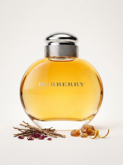 Burberry Classic Eau De Parfum Spray For Women EDP 1.7oz/50ml,3.3oz/100ml- Perfume For Long Lasting Suitable For Birthday, Office, Gift, Daily Use
