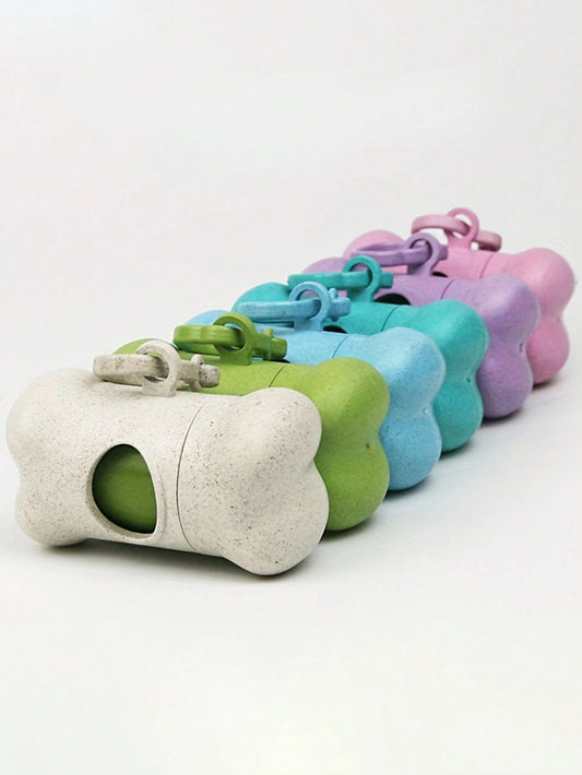 BVEOYPET Hands-Free Dog Waste Bag Dispenser- Durable Plastic, No Battery Needed, Ideal For Outdoor Walks & Training