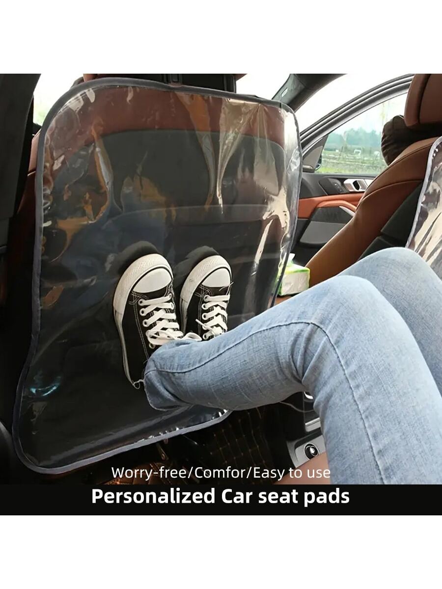 Car Backseat Anti-Kick And Anti-Dirty Protection Cover For Children And Infants, Washable And Reusable, Car Accessories, Universal Fit