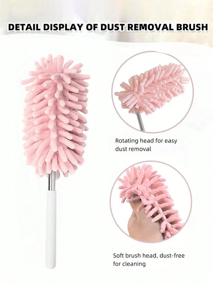 Car Cleaning Tools, Car Duster Brush, Retractable Duster, Car Glass Cleaner, Retractable Anti-Static Duster Brush For Cleaning Car Dust And Windshield
