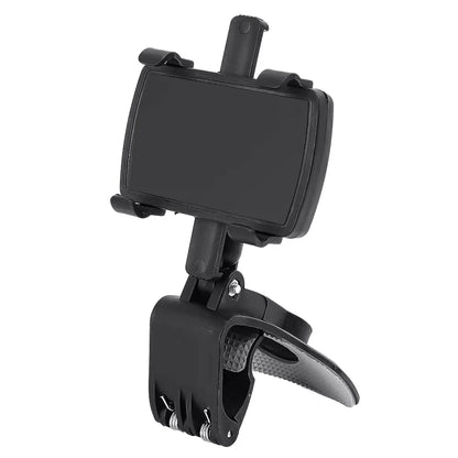 Car Dashboard Phone Holder, Center Console Phone Navigation Mount, Rearview Mirror Sun Visor Phone Stand, Multi-Function