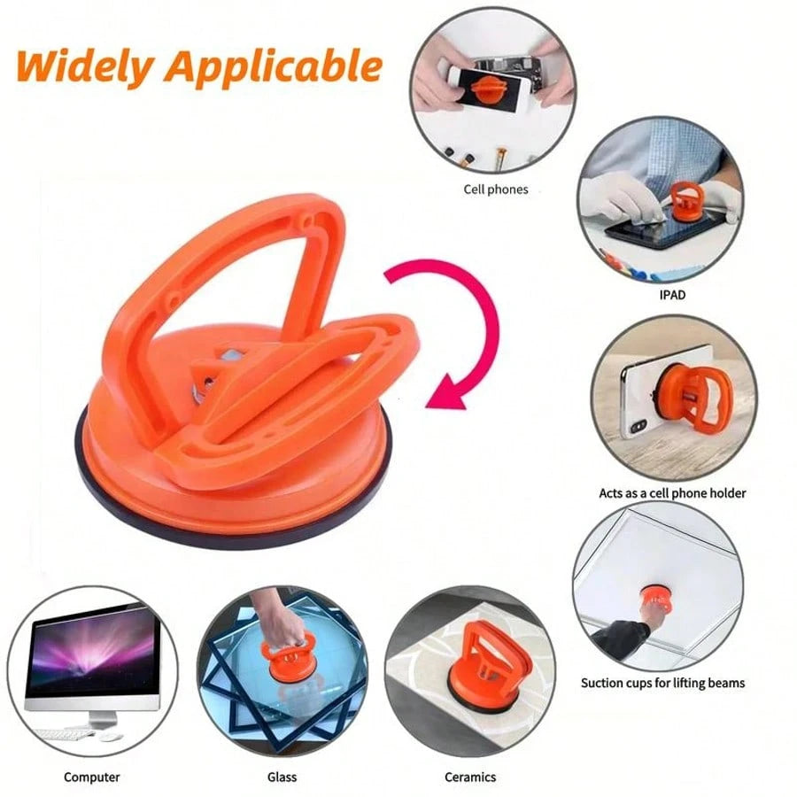 Car Dent Puller Dent,Remover Tool Dent Removal Kit For Car Suction Cup Dent Puller And Dent Repair Kit Handle Lifter For Cars Body,Glass,Screen,Tiles Lifting,Objects Moving
