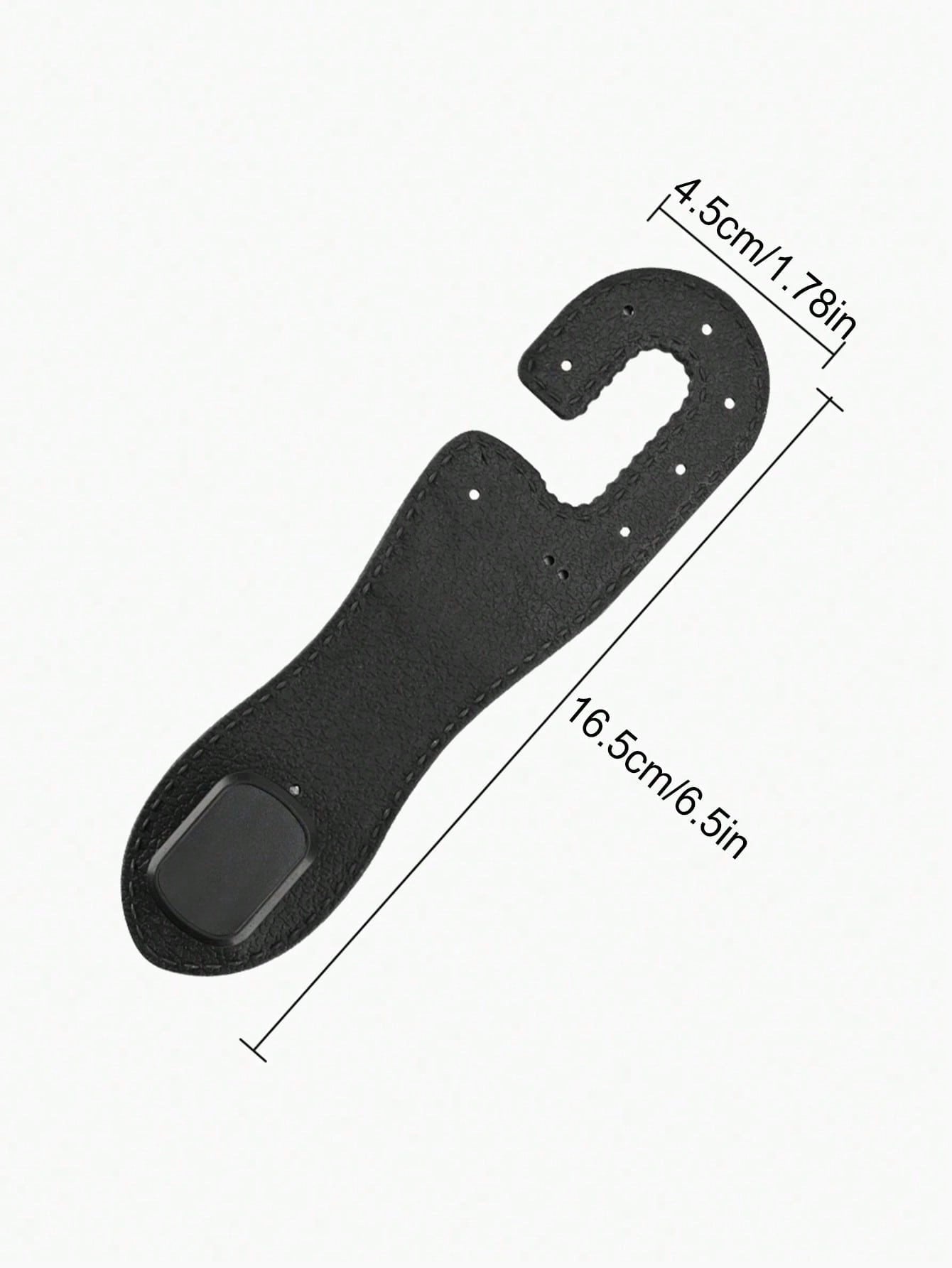 Car Seat Back Storage Hooks, Hidden Metal Hook Design- Made Of Rubber Leather Material, Suitable For Various Car Models