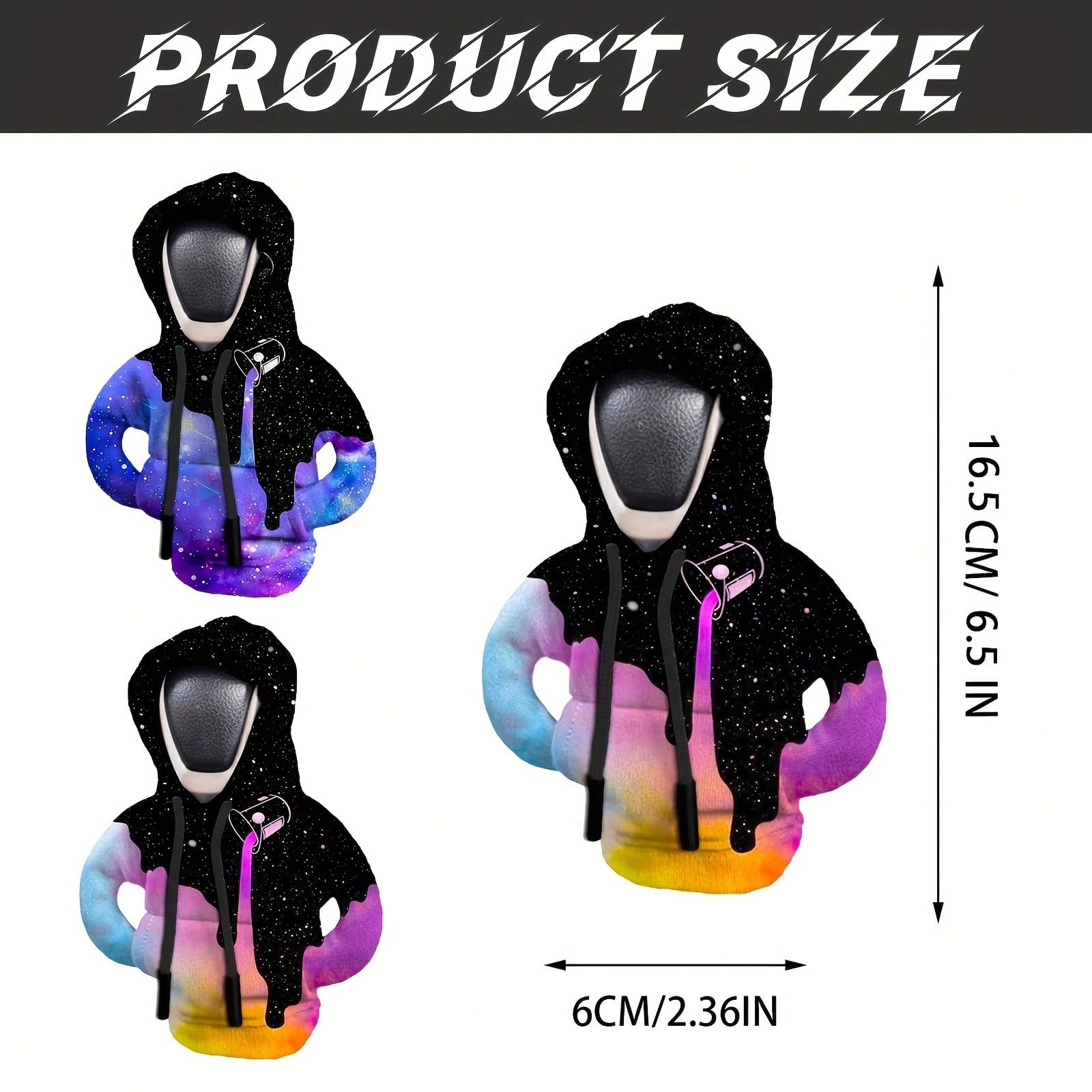 Car Shift Cover, Winter Warm Gear Handle Cover, Sweater Shirt, Car Interior Novelty Accessories Decoration, Universal Suitable For Handle Cover Gifts
