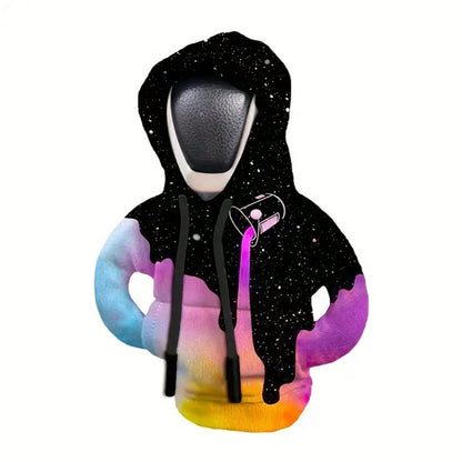 Car Shift Cover, Winter Warm Gear Handle Cover, Sweater Shirt, Car Interior Novelty Accessories Decoration, Universal Suitable For Handle Cover Gifts