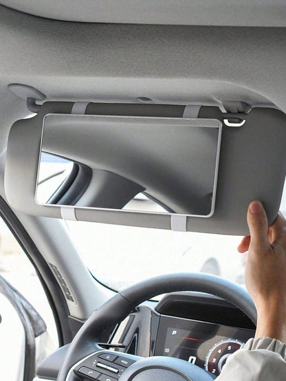 Car Sun Visor Mirror, Cosmetic Makeup Mirrors With Straps, HD Cars Interior Cosmetic Mirror, Car Accessories For Women Universal Sun Visor Mirrors For Trucks, Cars, SUVs,Car Acessesories,Car Decor,Car