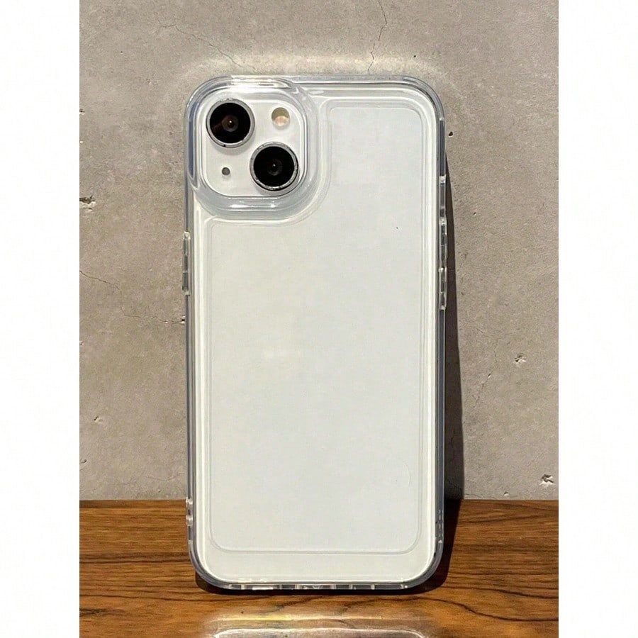 Clear Shockproof Phone Case, Thick Soft TPU Transparent Protective Cover, Anti-Yellowing Slim Crystal Clear Cell Phone Shell Compatible With IPhone 13/14/15/16 Series,Phone Cases,Phone Case,Cell Phone