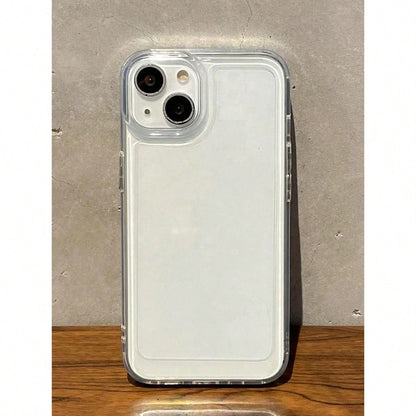 Clear Shockproof Phone Case, Thick Soft TPU Transparent Protective Cover, Anti-Yellowing Slim Crystal Clear Cell Phone Shell Compatible With IPhone 13/14/15/16 Series,Phone Cases,Phone Case,Cell Phone