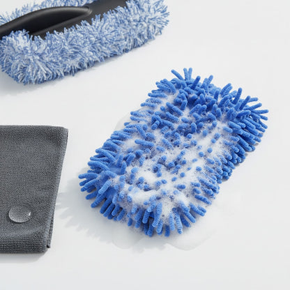 Complete 4-In-1 Car Cleaning Kit, Soft Microfiber Vehicle Wash Tools For Exterior & Interior Detailing
