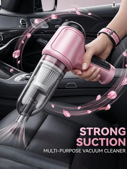 Cordless Handheld Vacuum Cleaner – Mini Wireless Multi-Functional Cleaning Machine With 7 Accessories, 2400mAh Lithium Battery, Lightweight Portable For Home Car Office Camping, Ideal Gift For Men Wom