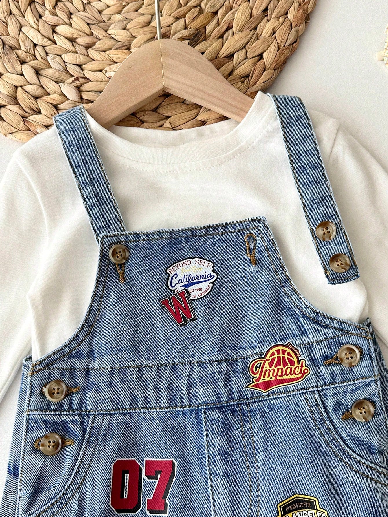 Cozy Pixies Baby Boy Cartoon Number Print Overalls Jumpsuit, Versatile And Comfortable