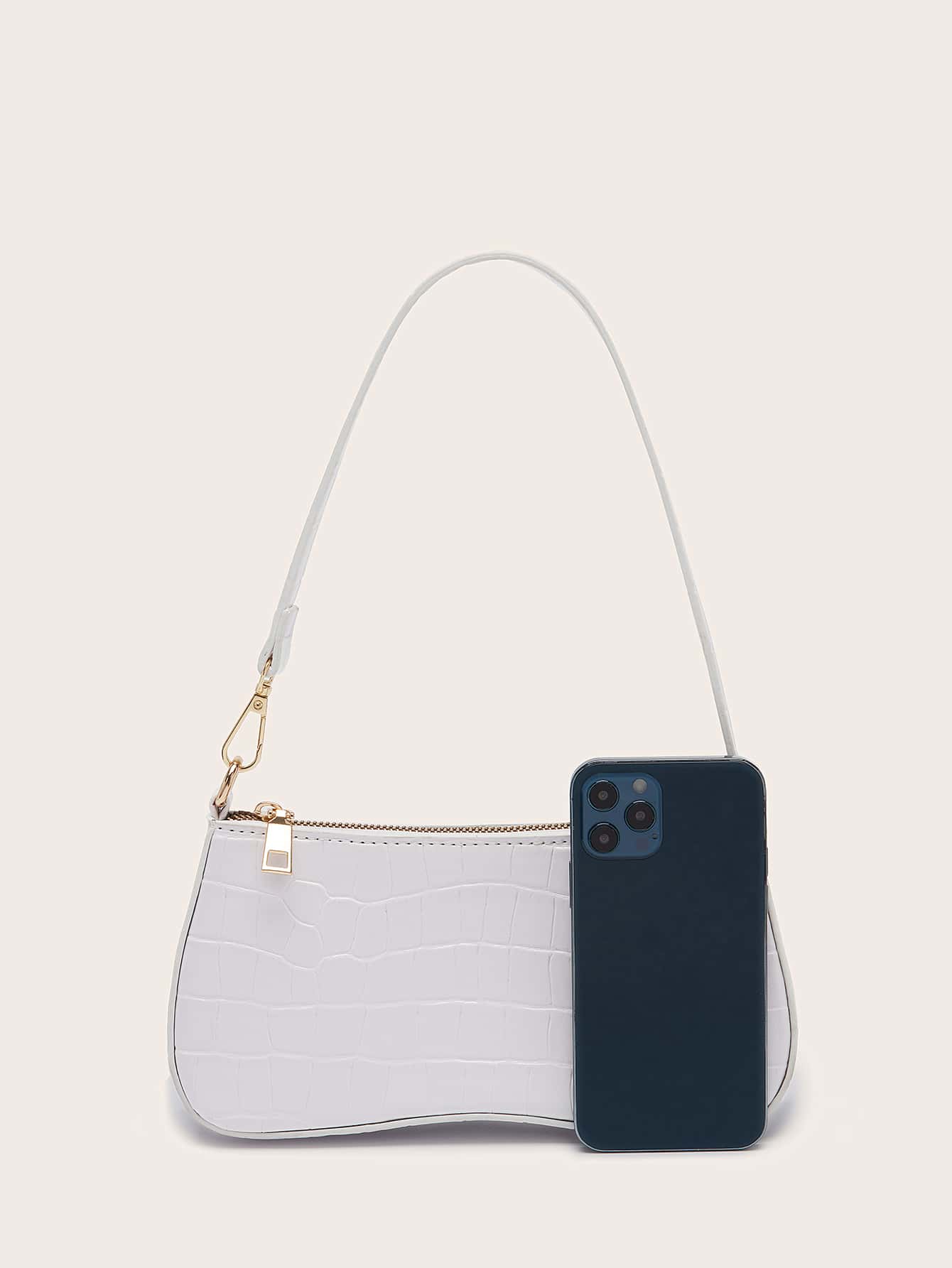Crocodile Embossed Bag