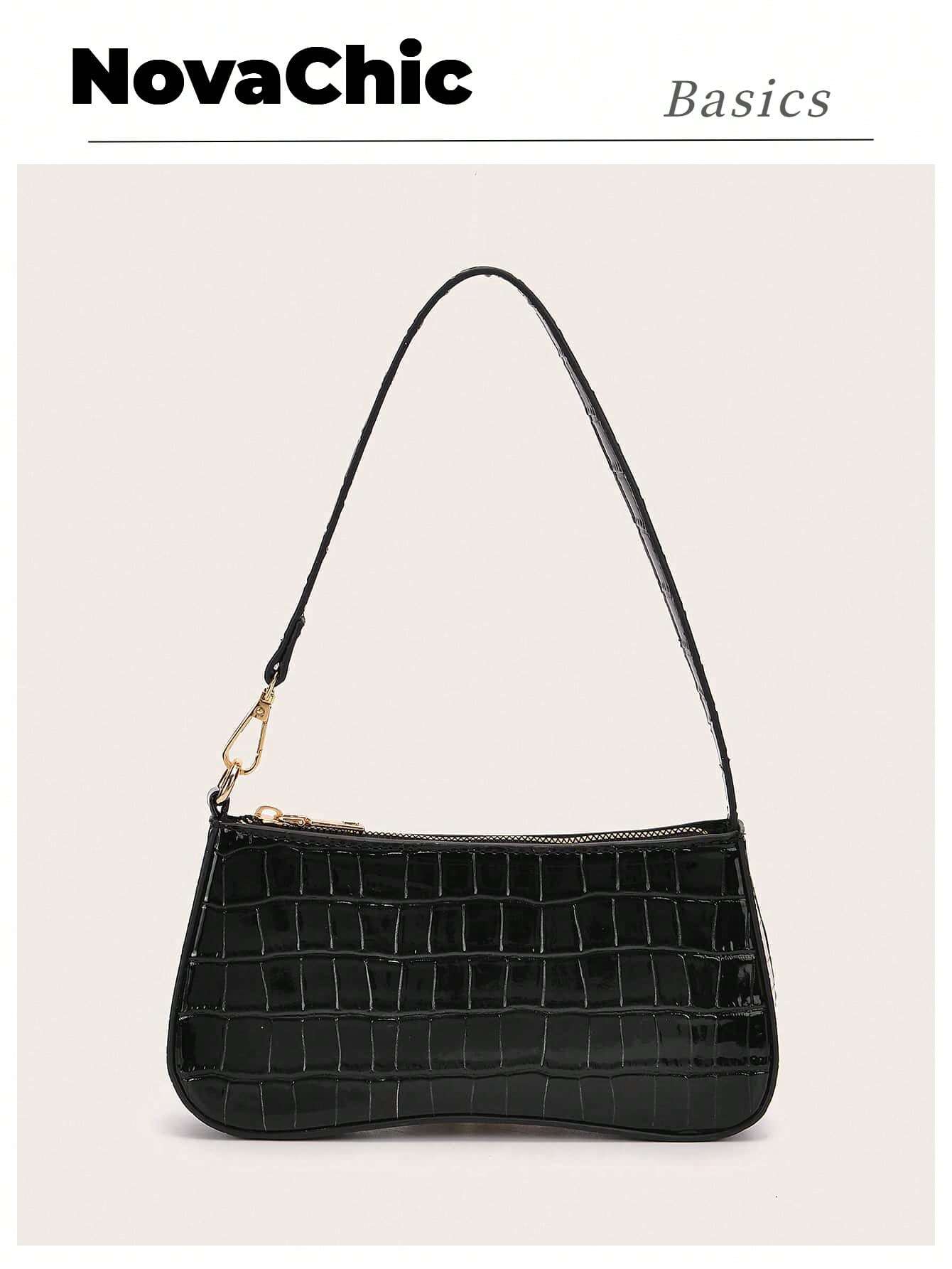 Crocodile Embossed Bag
