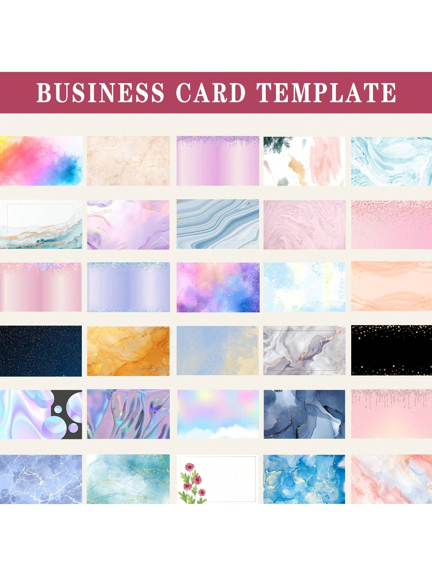 Customized Business Cards (200/500/1000 Pieces) With Logo And Text, Personalized And Customizable. Customized Double-Sided Printed Waterproof Membership Cards, 300 Sheets Of Coated Paper.