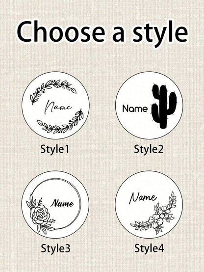 Customized Name Folding Handbag Hook, Elegant Minimalist Desktop Handbag Holder, Suitable For Restaurant, Office Desk, Cafe, Travel Storage, Personalized Gift For Birthday, Wedding, Party Or Holiday S