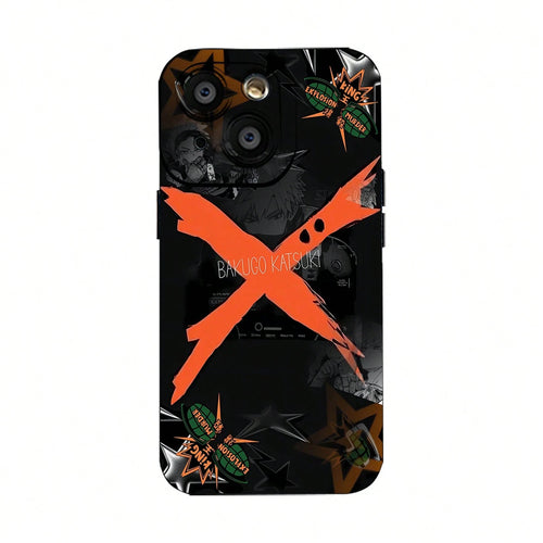 Dark Bakugo Katsuki Anime Explosion Collage Phone Case, 17 Pro Max Case, 17 Pro Case, Case, 16 Case, 16 Plus Case, 15 Case