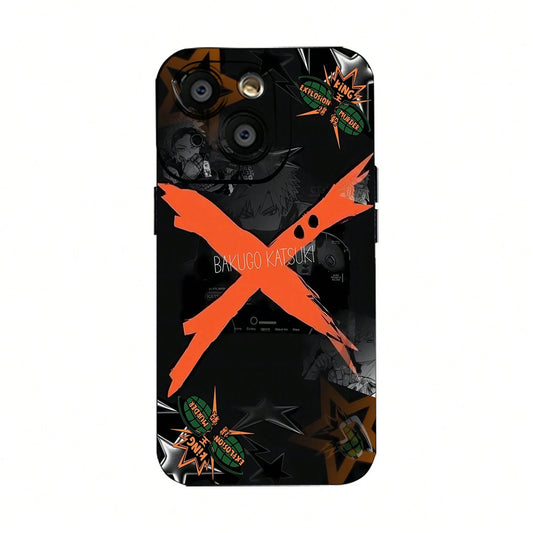 Dark Bakugo Katsuki Anime Explosion Collage Phone Case, 17 Pro Max Case, 17 Pro Case, Case, 16 Case, 16 Plus Case, 15 Case