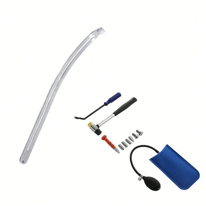 Dent Puller Kit, Paintless Car Dent Removal Tool, Auto Fen.Der Damage Repair Puller Lifter With Curved Rod, Crowbar, Rubber Hammer, Airbag, Detachable & Repair Pens, Replacement Heads Tools Kit