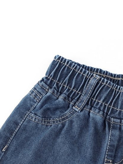 Disney Children's Clothing, Disney Children's Pants, Disney Children's Jeans, Children's Clothing, Summer Girl's Clothing, Girls' Clothing, Summer Casual Girls' Jeans, Mickey & Friends Cute Face Graph