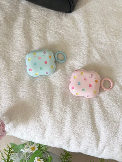 Dopamine Colorful Polka Dot Pods 4 Protective Case, Compatible With Pod 3, Apple Pro Earphone Shell 2nd Gen Wireless Bluetooth 1st Gen 3rd Gen 2nd Gen Pod Pro 4th Gen 5th Gen
