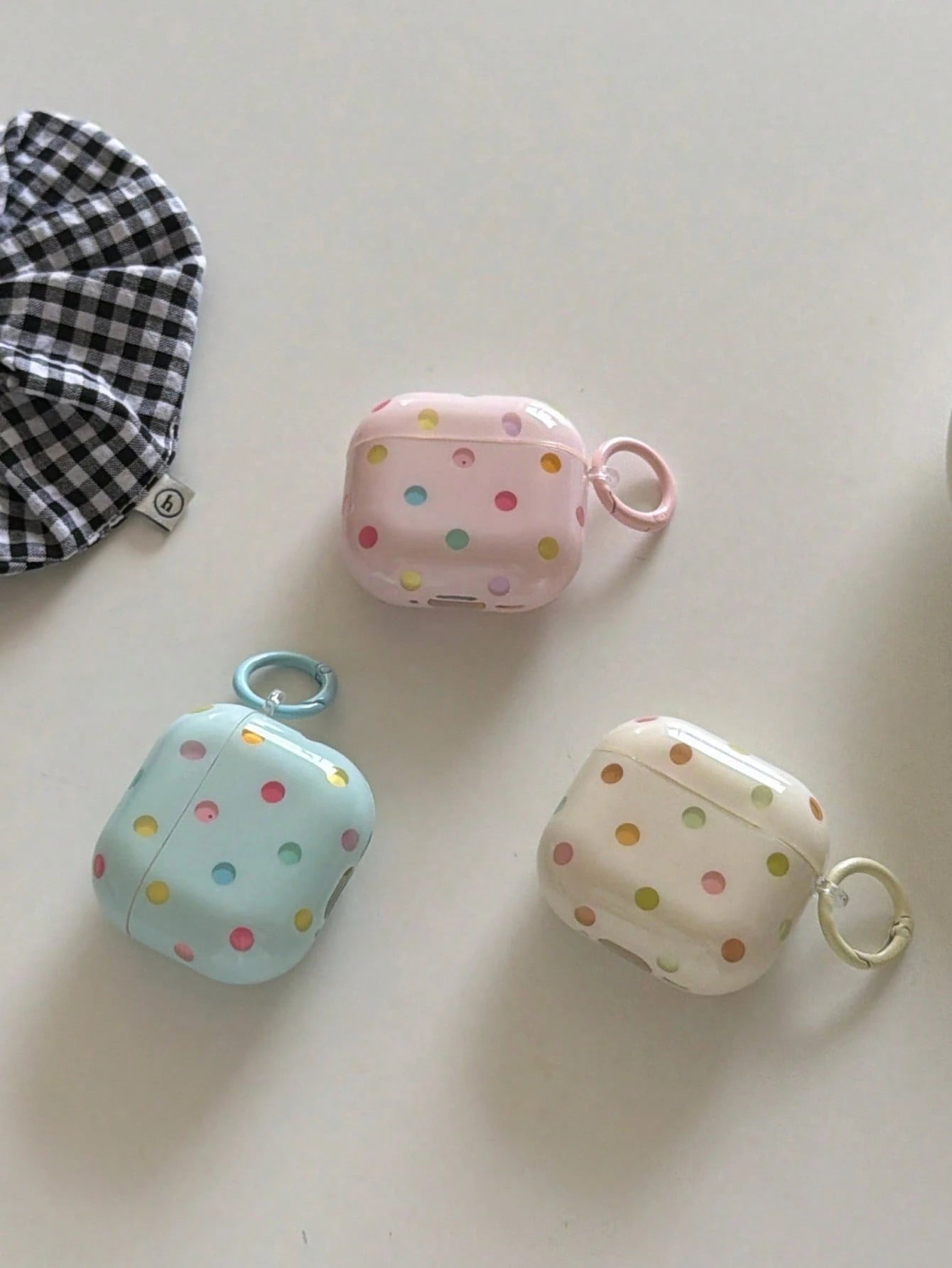 Dopamine Colorful Polka Dot Pods 4 Protective Case, Compatible With Pod 3, Apple Pro Earphone Shell 2nd Gen Wireless Bluetooth 1st Gen 3rd Gen 2nd Gen Pod Pro 4th Gen 5th Gen