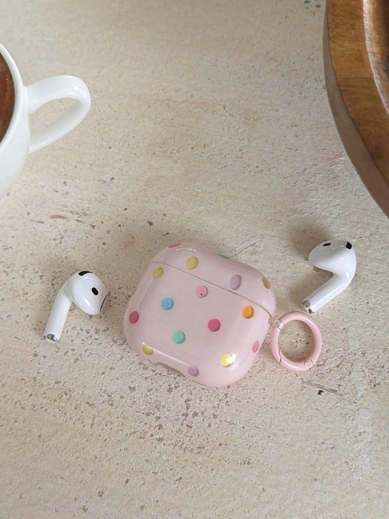 Dopamine Colorful Polka Dot Pods 4 Protective Case, Compatible With Pod 3, Apple Pro Earphone Shell 2nd Gen Wireless Bluetooth 1st Gen 3rd Gen 2nd Gen Pod Pro 4th Gen 5th Gen
