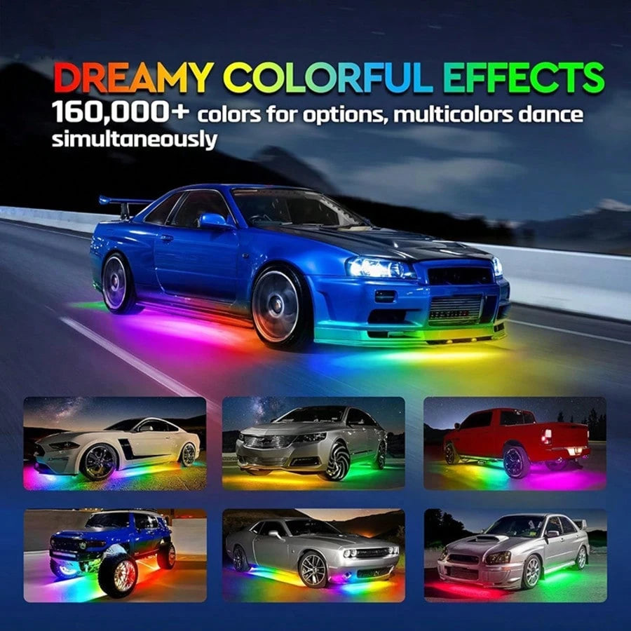 Dreamy Back-To-School Gift: GM Replacement LED Light Strips, Undercarriage Trim Lighting Kit