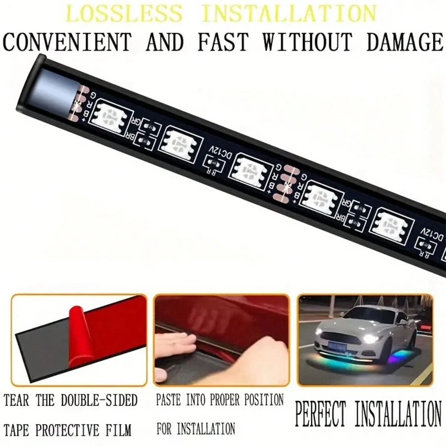 Dreamy Back-To-School Gift: GM Replacement LED Light Strips, Undercarriage Trim Lighting Kit